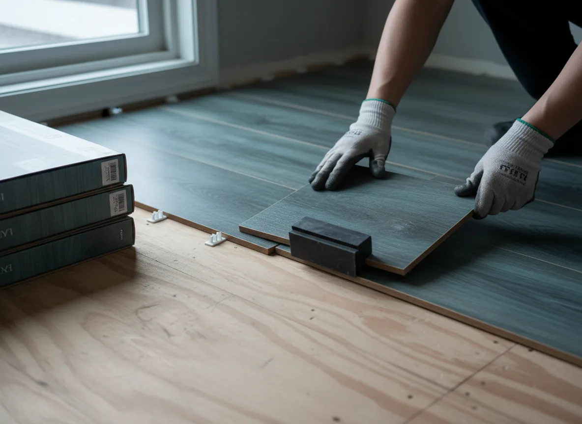 Luxury Vinyl Plank Installation company in Reinholds, PA
